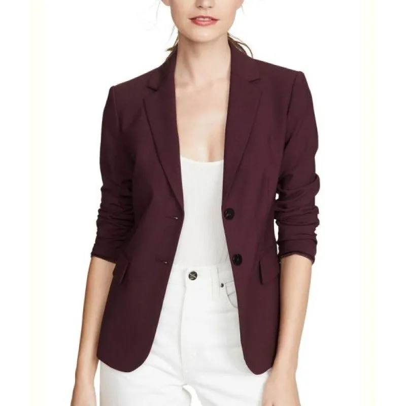 13 Reasons Why S04 Alisha Boe Burgundy Blazer