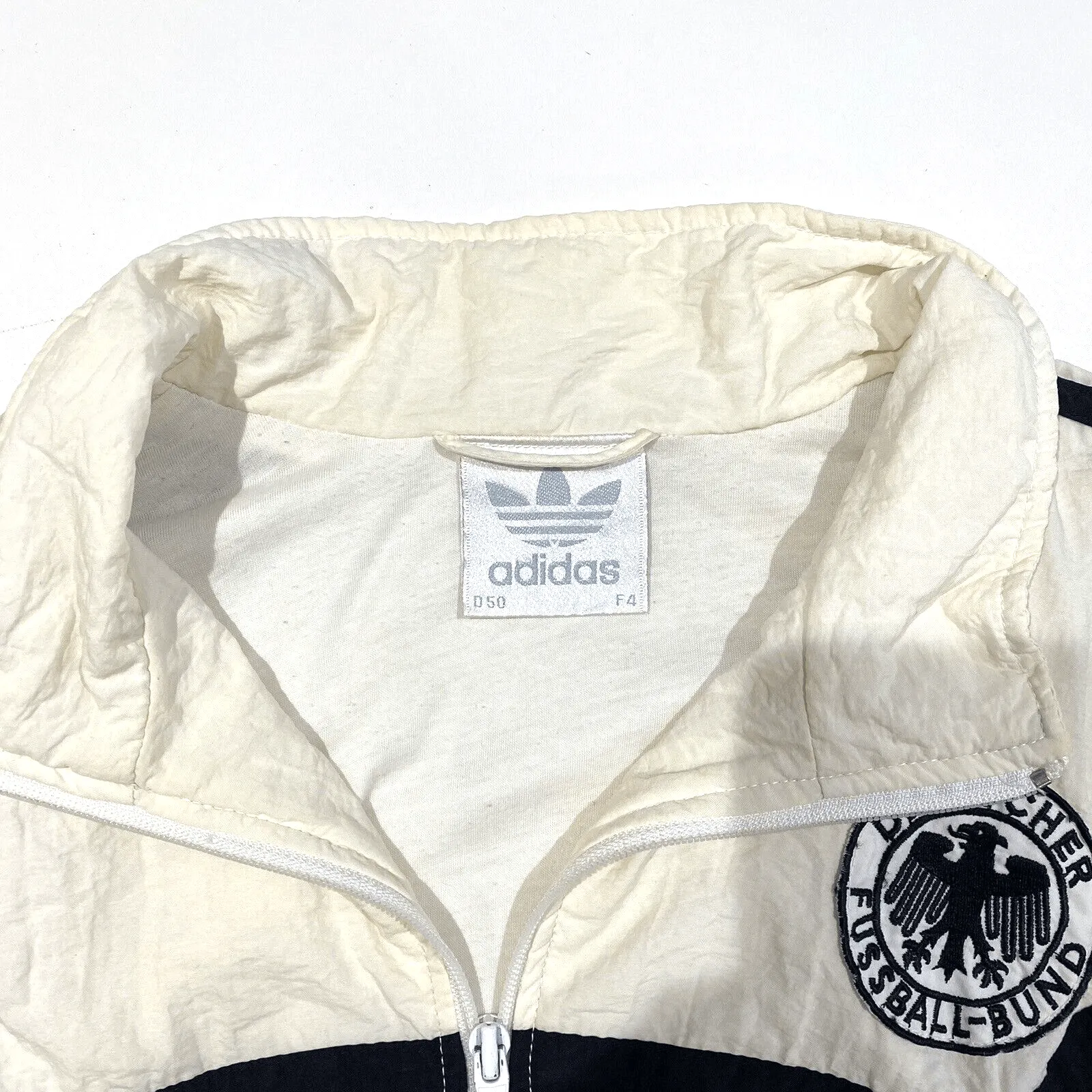 1988/90 WEST GERMANY Vintage adidas Football Track Top Jacket (L) Italia 90