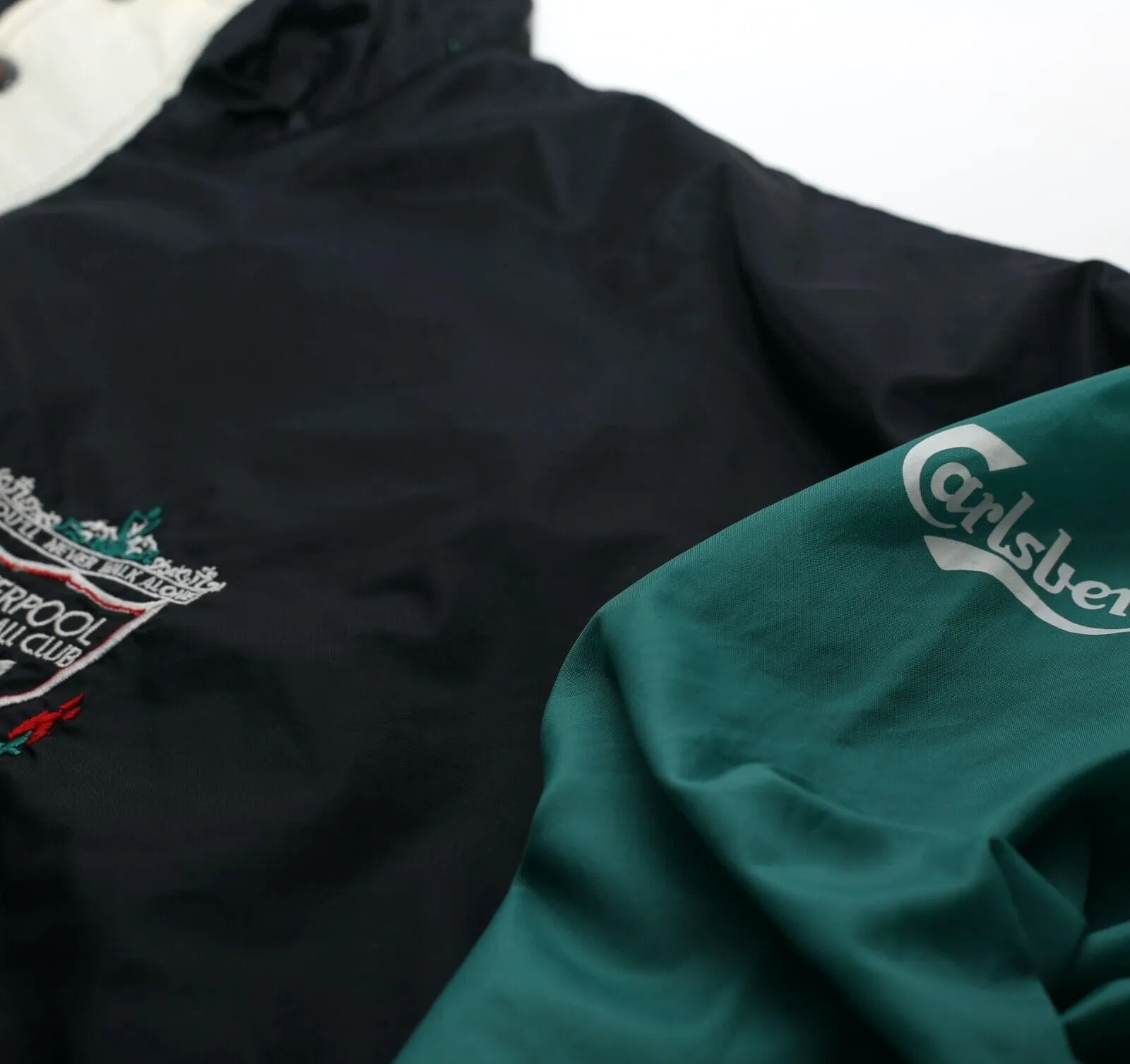1993/95 Liverpool adidas Football Rain Coat Jacket (M) 38/40