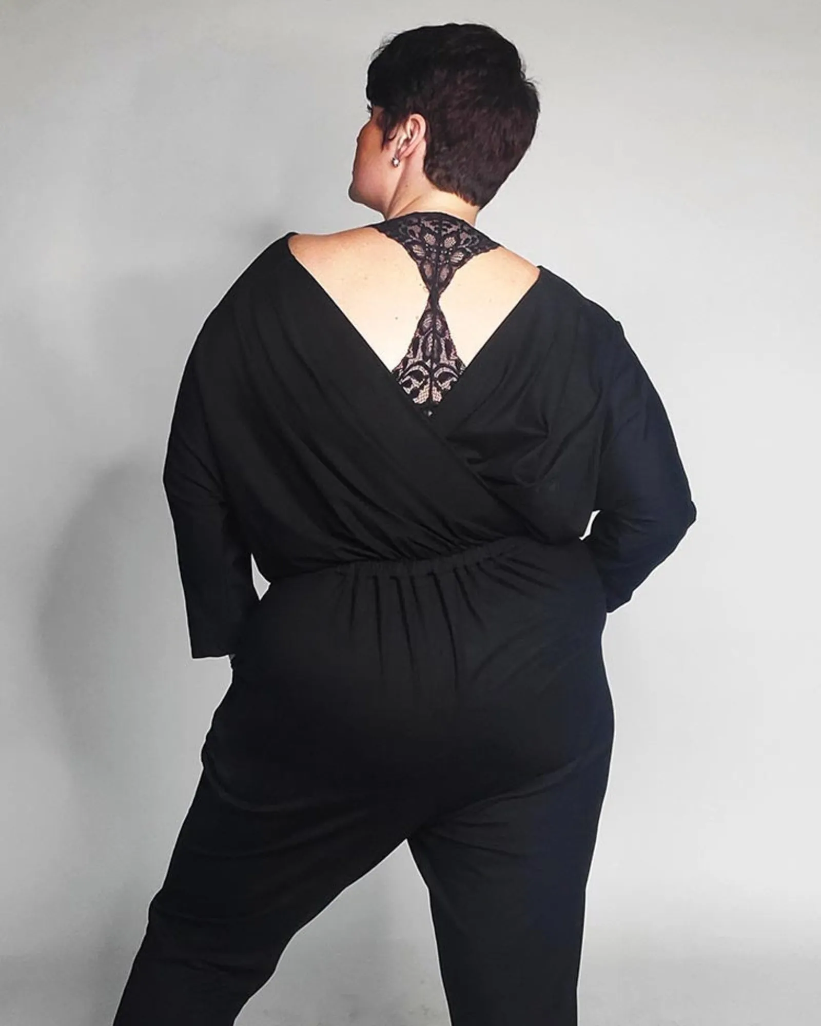 Back to Front Reversible - Alex Jumpsuit | Black