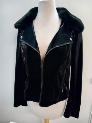 Final Sale Joseph Ribkoff leather Jacket 233928