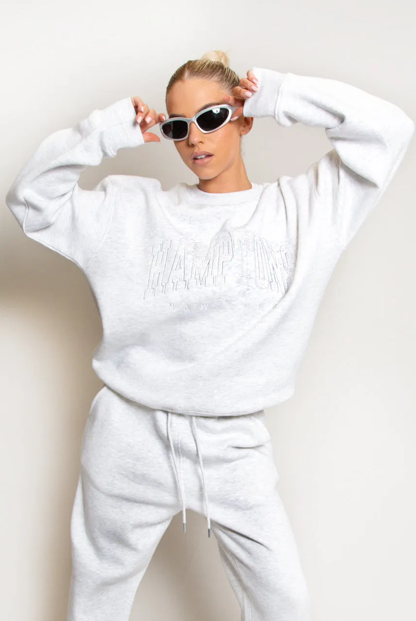 Grey Hamptons Marl Sweatshirt