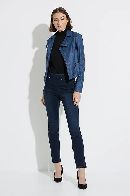 JOSEPH RIBKOFF 223914 Moto Jacket