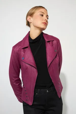 JOSEPH RIBKOFF 223914 Moto Jacket