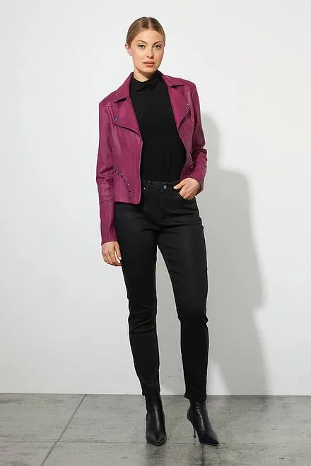 JOSEPH RIBKOFF 223914 Moto Jacket
