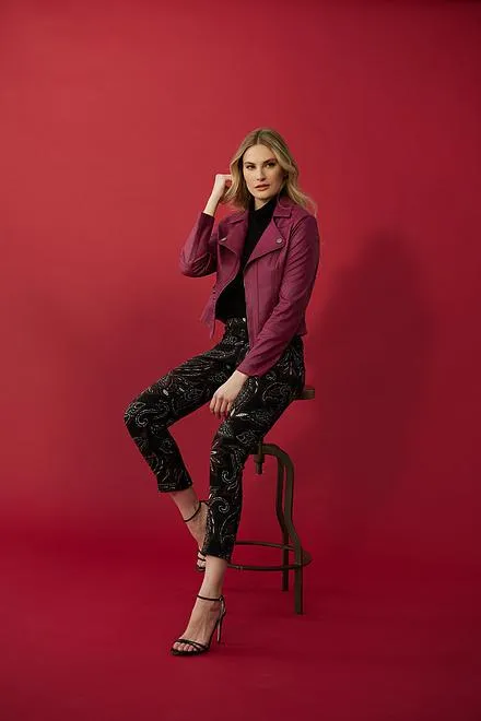 JOSEPH RIBKOFF 223914 Moto Jacket