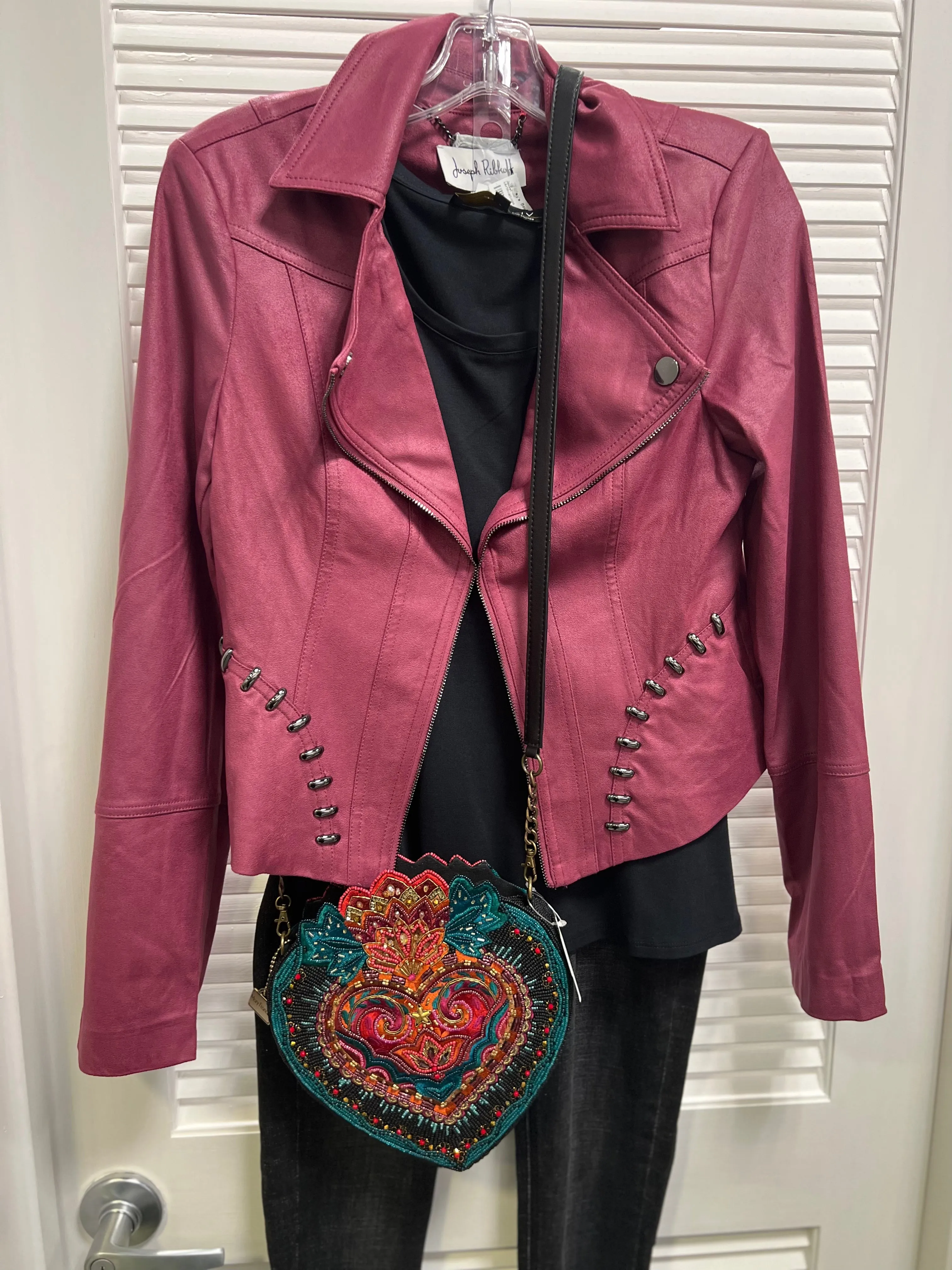 JOSEPH RIBKOFF 223914 Moto Jacket