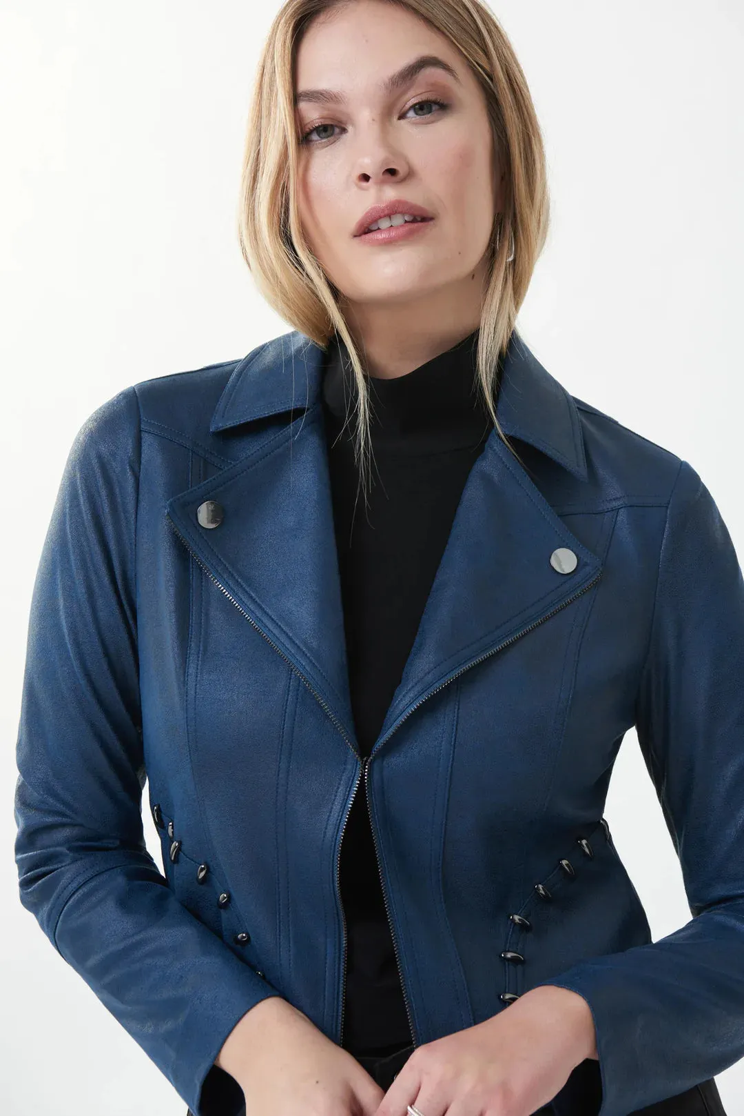 JOSEPH RIBKOFF 223914 Moto Jacket
