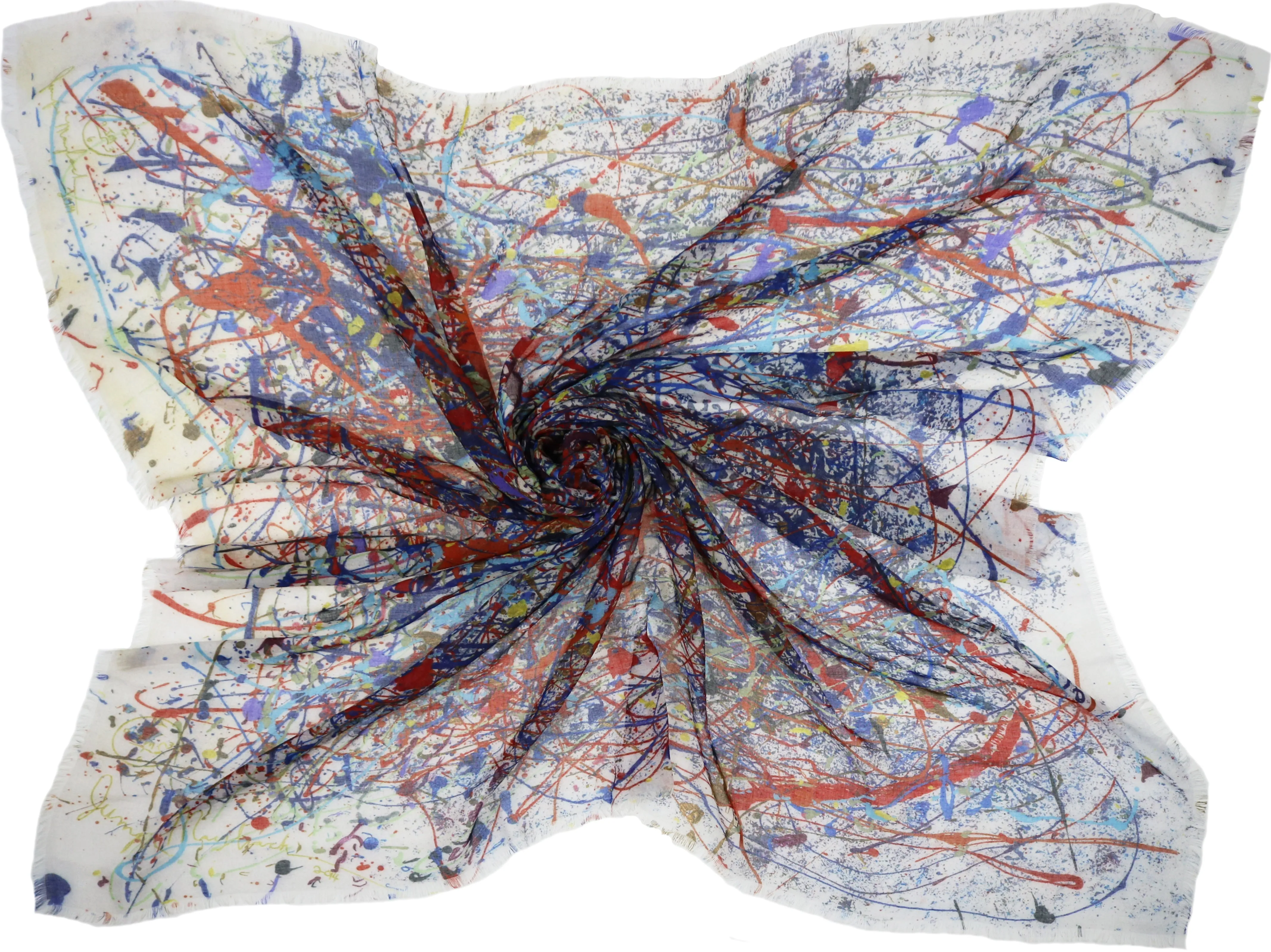Jumper Maybach X FRAAS "Venice Glory" Recycled Polyester Square Scarf