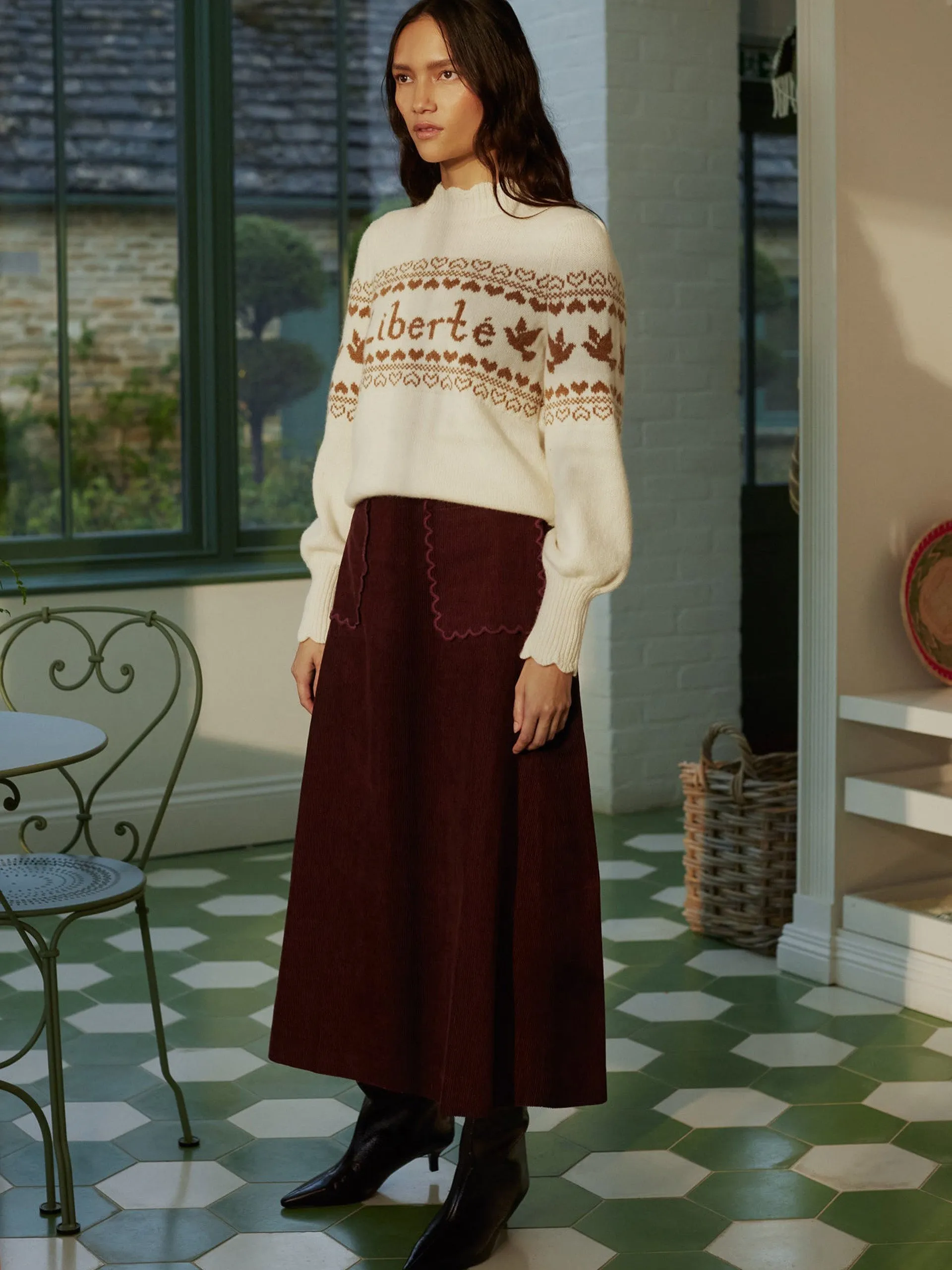 Liberté cream jumper