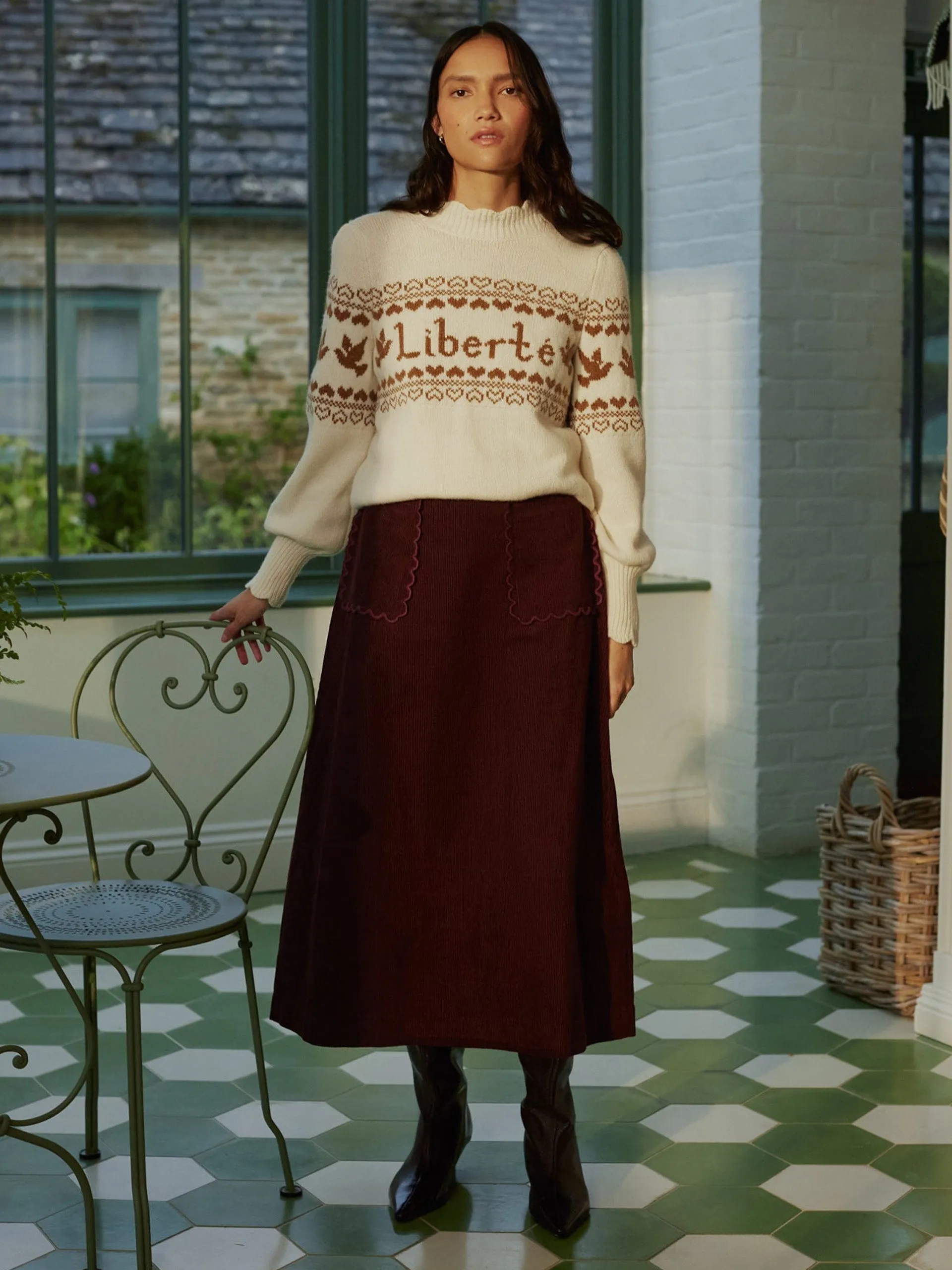 Liberté cream jumper