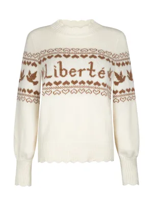 Liberté cream jumper