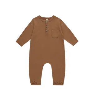 Long Sleeve Pocket Jumpsuit