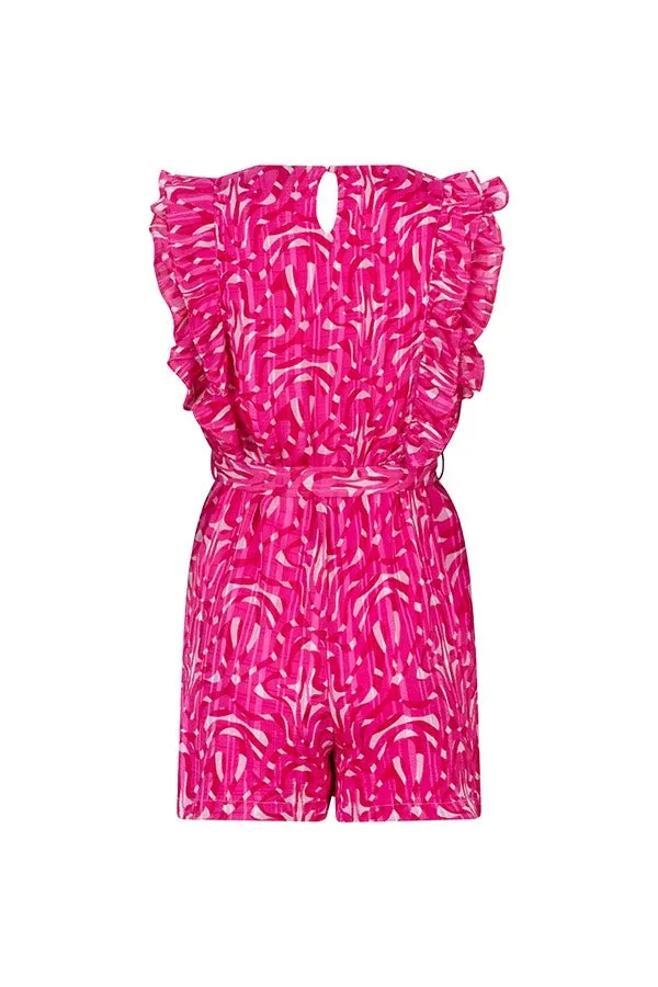 Playsuit Elle - Roze Dessin