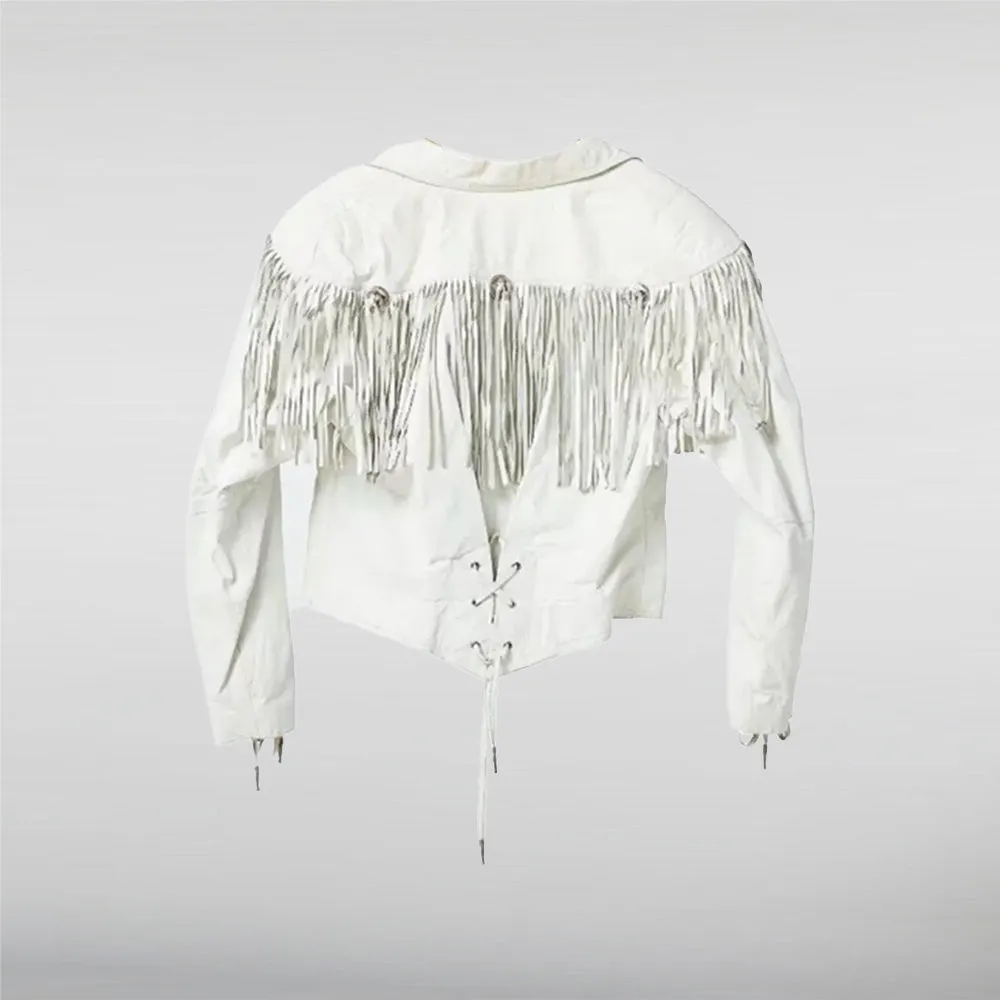 Sharon Stevens Fringe Jacket