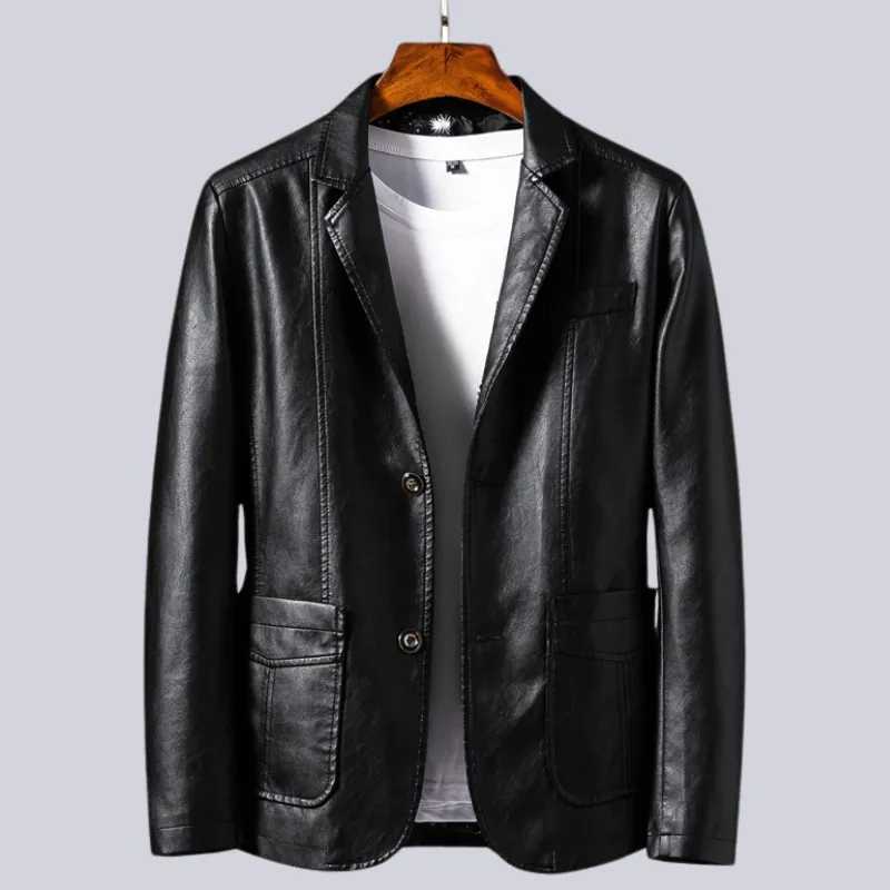 Vera | Men's Leather Blazer Jacket